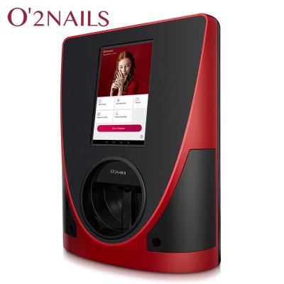 China O2nails ABS Plastic Fingernail Art Printer Machine v12 Plastic Touchable Finger Nail Printer For Investment for sale