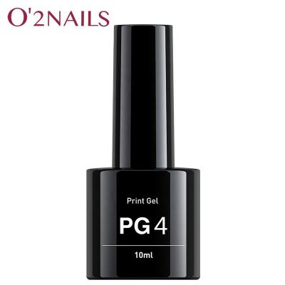 China O2NAILS Printing Gel PG4 For Nail Printing Special Printing Gel Exclusive For Nail Printer PG4 for sale