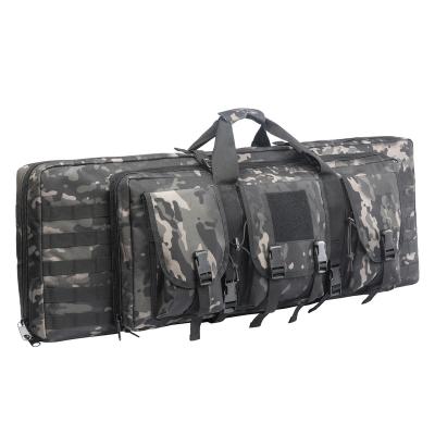 China Outdoor Activities Throw Gun Bag Shooting Gun Shell Bag Machine Rubber Men Shoulder Gun Bag Cross - Body for sale