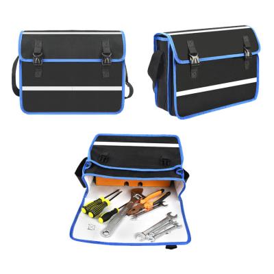 China Large Capacity Tool Bag Heavy Duty Canvas Polyester Backpack Wholesale Customized Portable Tool Bag For Tools for sale