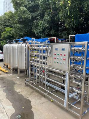 China Sistema industrial de purificación de agua por ósmosis inversa con una tasa de rechazo de sal del 98% en venta