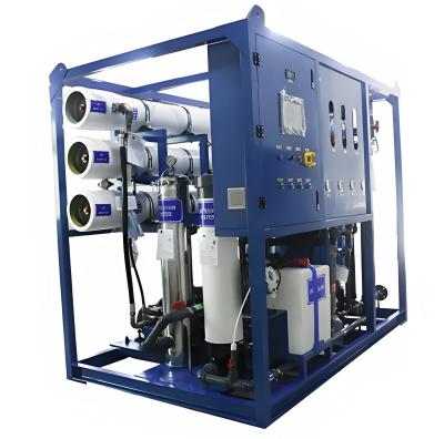 China Siemens S7 PLC Seawater Desalination System Producing 99.5% Desalted Water for sale