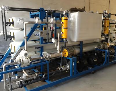 China Danfoss / Grundfos Pump Seawater Desalination System With 6.5Mpa Operating Pressure for sale