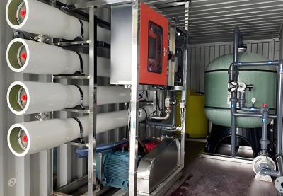 China Container Reverse Osmosis System With Filmtec / Toray / Vontron Membrane for sale