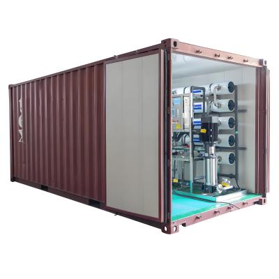 China 5-7 Stages Containerized RO System For TDS Brackish Water Desalination for sale