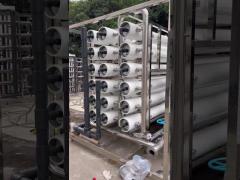 Stainless Steel PLC Reverse Osmosis Plant 70m3/H Auto Control