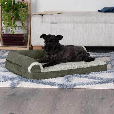 China Removable Cover Gel Cooling Dog Bed for Large Dogs Removable Bolsters and Washable Dog Beds Cover Heavy Duty Extra Large for sale