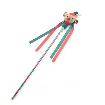 China Wholesale Cheap Price Stocked Customized Size Wholesale Price Pet Cat Stick Toy Interactive for sale