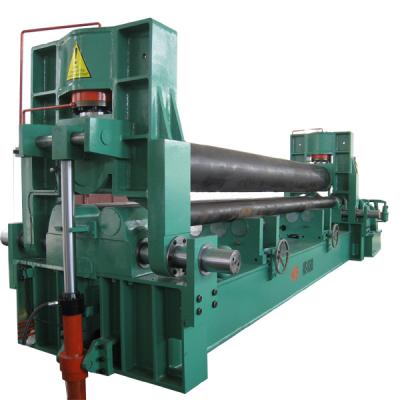 China Building Material Shops For Sale 3 Roll Plate Bending With Pre Rolled Cones For Oil Tank Forming Machine Stainless Steel Plate Rolling for sale