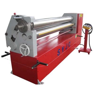 China Machinery Repair Shops W11F 3 Roller Pre-bending Aluminum Small Diameter Cylinder Plate Rolling Mill Manual for sale