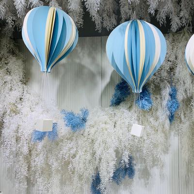 China Hot wholesale hochzeit air balloon paper prop wedding party event decoration dekoration for wedding ceiling and children's day birthday party decorations for sale