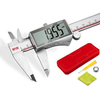 China Electronic Digital Vernier Caliper Stainless Steel Measuring Tool Digital Caliper 26*10*3.3cm for sale