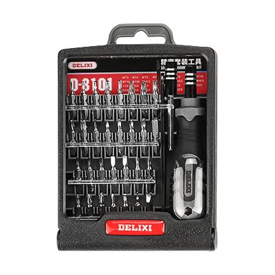 China S2 Alloy +CRV Alloy 33 In 1 Magnetic Screwdriver Bit Set Moving Tools Screwdriver Repair Set for sale