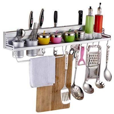 China Wall-mounted shelf without perforation viable for kitchen utensils for sale