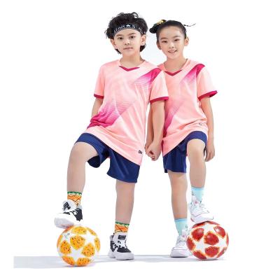 China 2022 New Thailand Quality Wholesale Sets Custom Design Logo Printing Polyester Kids Football Tank Top Set for sale