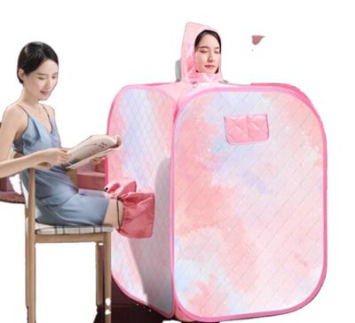 China Computer Mini Light Control Panel 1 Person 2 Person Portable Sauna Far Infrared Full Body for sale