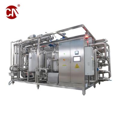 China Schraubpumpenstruktur automatisch Tubulierter Milchsaft Uht Sterilisator 3000lph zu verkaufen