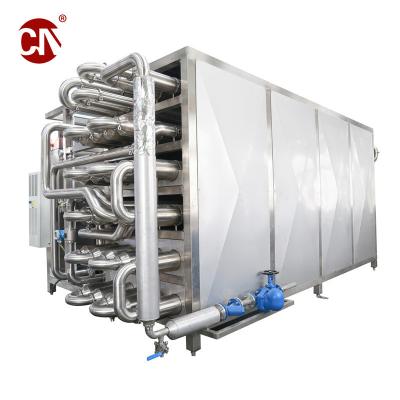 China Automatischer Tube-Uht-Sterilisator für Schraubpumpenstruktur Pasteurisierung von Fruchtsaft zu verkaufen