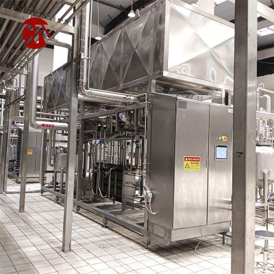 China Dauerbetrieb UHT Milchsaft-Sterilisationsmaschine mit einer Kapazität von 1000 l pro Stunde zu verkaufen