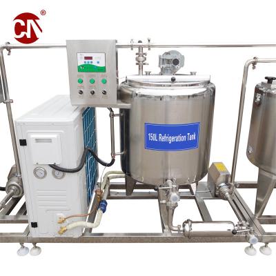 China Industrial Yogurt Dairy Milk Processing Equipment with Customizable Small Pasteurizer for sale