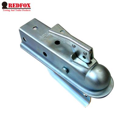 China Wholesale Trailer Parts Factory Trailer Coupler With Brake Hitch Tow Couplers for sale