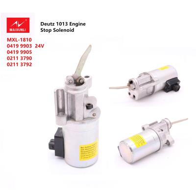 China Machinery repair shops factory direct 1013 deutz engine 0419 solenoid shut off diesel fuel 9903 for sale