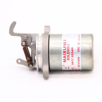 China Material of Construction Shops Outstanding Quality Shut Off Solenoid Solenoid For Deutz Engine 04170534R for sale