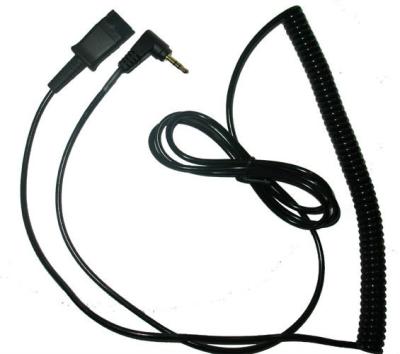 China Quick Call Center To 2.5mm Plug Adapter Cable For Panasonic Cisco Cordless Phone for sale