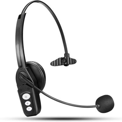 China Headband Business BT5.0 Wireless Call Center Headset With Noise Canceling Mic for sale