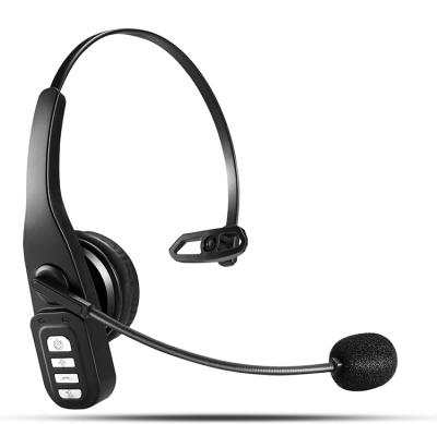 China Headband Business BT Call Center Wireless Headset With Noise Canceling Mic for sale