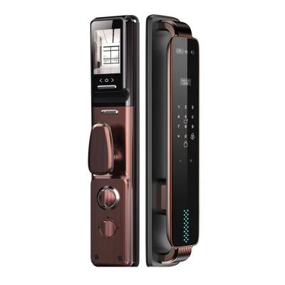 China Build-in Camera Facial Recognition Access Digital Keypad Camera Smart Door Lock for sale