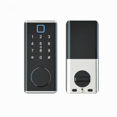 China Keyless Zinc Alloy Password RFID Card Digital Wifi Door Lock Fingerprint Electric Deadbold Smart Locks for sale