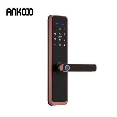 China TTLock Factory Supply Handle Safe Smart Fingerprint Digital Door Lock Smart Electronic Door Locks for sale