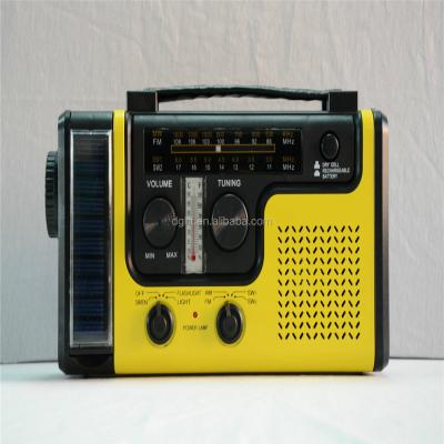 China PORTABLE made in china portable noaa emergency saving solar radio for sale