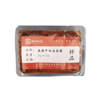 China High Quality Durable Instant Noodles Using Mala Noodles Sauce Hot And Various Spicy Noodle Sauce for sale