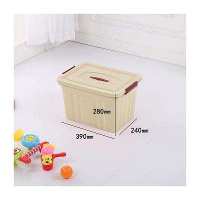 China Unique multifunctional thick storage box guaranteed stocked quality pp storage box 390*280*240mm for sale