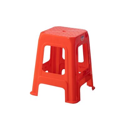 China Best Plastic Storage Price Top Quality Stool Plastic Stacking Square Stool Stored Chair for sale