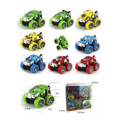 China Die Cast OEM Customized 8 Wholesale Promotional Exquisite Asst'd 8 Pcs Pull Backhoe Die Cast Truck Toys For Kids for sale