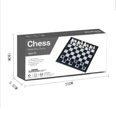 China Plastic OEM Customized High Quality Top Set Educational Magnetic Chess Set Set Toys Suitable For Preschool Children Interact Use Brains for sale