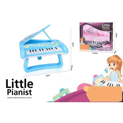 China Battery Operated Toy OEM Customized New Arrivals Carryover Piano Wholesale Plastic Electronic Toys With Light And Music For Children Use 3*AA Batteries for sale