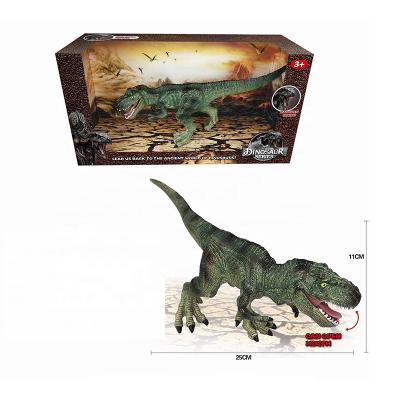 China Plastic OEM Customized Exquisite High Quality PVC Simulation Tyrannosaurus Dinosaur Hobby Toys Suitable For Children for sale