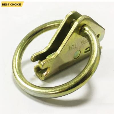 China GL-19119 2 Inch Cargo Truck Lashing Belts Ratchet Cam Buckle Cargo With O-ring E-Track Straps Adjustment for sale