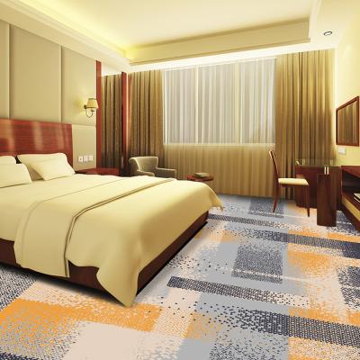 China Modern Commercial Machine Piece Dyed KELETAIFU Series Nylon Wall To Wall Tufted Carpet for sale