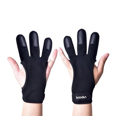 China Keep 3 warm/waterproof/windproof/non-slip/anti-lost relates to archery handguard gloves archery hunting shooting archery gloves for sale