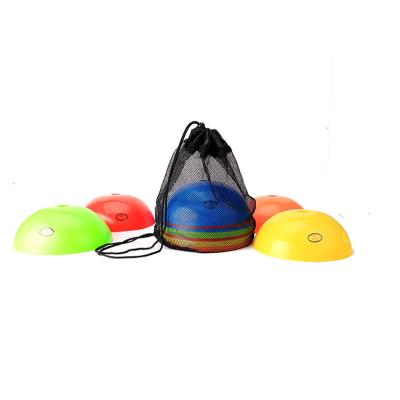 China LIGHTWEIGHT colorful soft plactics PE material training cone football footabll football training brand Eco-friendly for sale