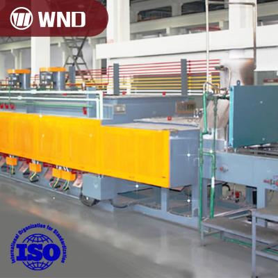 China Heat Treatment Four Mesh Belt Tempering Furnace Continuous Tempering Industrial Boiler for sale