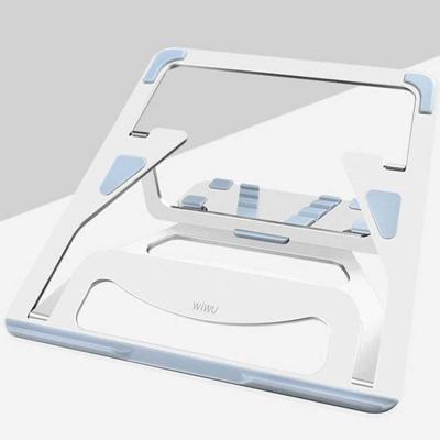 China Multi-angle Adjustable Aluminum Fit WIWU Silicon Portable Stand (Height) Stand For Laptop iPad 11-17.3 inch for sale