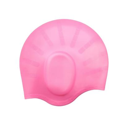 China Pure Color Swim Cap GD Wholesale Price Ear Protect Swim Cap Sports Swim Hat Swimming Cap Hat For Men for sale