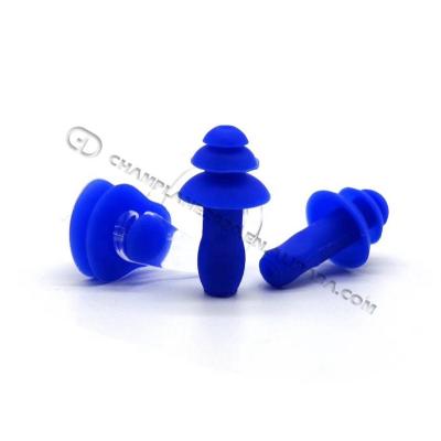 China Sport GD OEM ODM ODM Swim Training Silicone Earplugs Latex Underwater Durable Unisex Waterproof Nose Clip Professional Swimming Kit & Accessories for sale