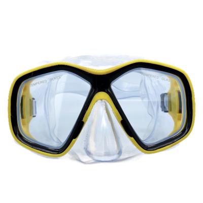 China GD Wholesale Waterproof Fit Adult Anti Fog Swimming Diving Mask Diving Mask For Diving for sale